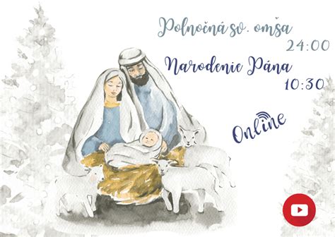 Narodenie Pána – čas radosti a požehnania